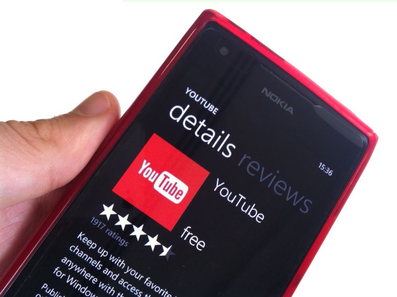 youtube in windows phone youtube in windows phone