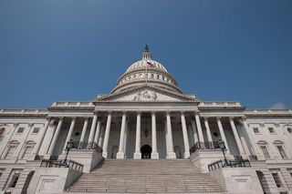 1024px-US Capitol Building, East side steps and dome