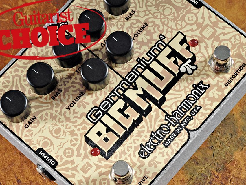 The dual-distortion makes the Germanium Big Muff very versatile.
