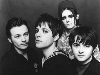The Manics with Richey Edwards (centre)