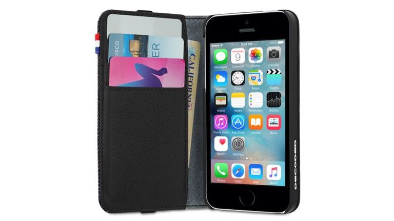 Decoded Denim Wallet Case for iPhone SE