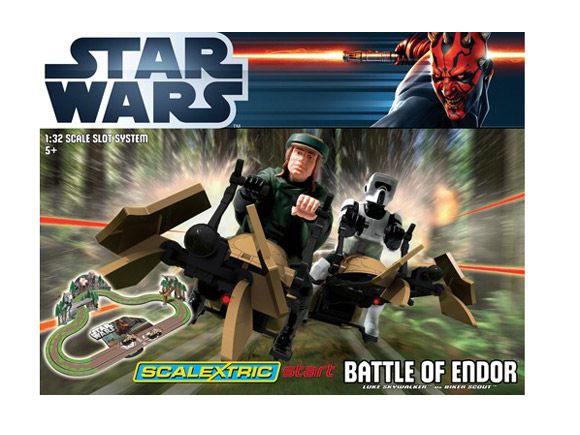 star wars scalextric battle of endor