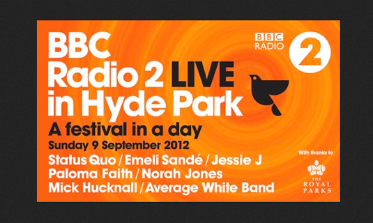 Studio Output's approach to BBC Radio 2 Live in Hyde Park was approach was ‘a festival in a day’