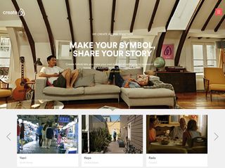 The new-look Airbnb website, by DesignStudio