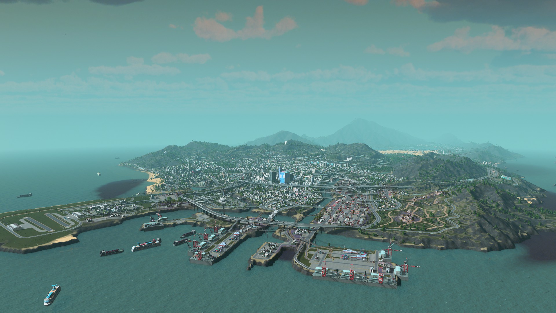 Los Santos recreated in Cities: Skylines is incredible