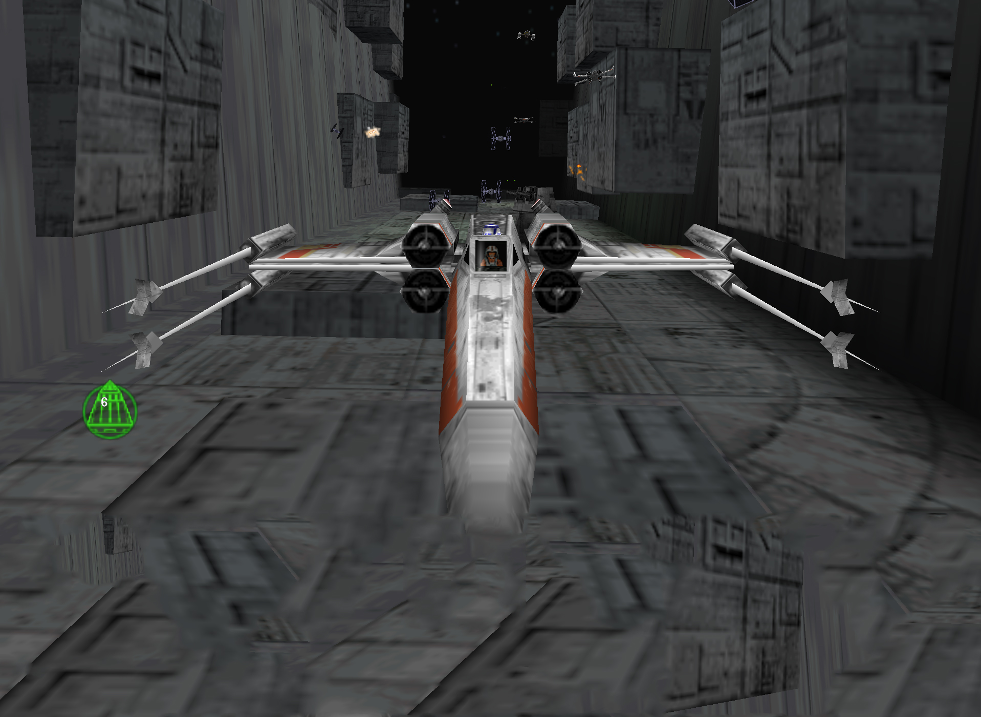 play rogue squadron 3d at higher resolution