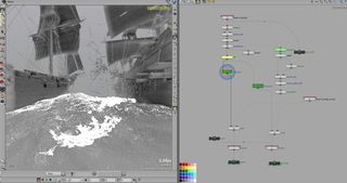 The Digic Pictures team used Houdini to create the foam and splash effects