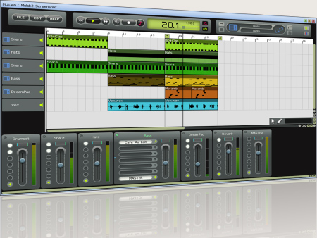 MUTOOLS&#039; MU.LAB Free gives you six tracks to record on.