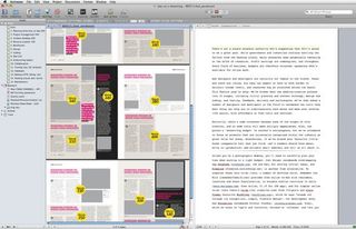 For collecting large volumes of written material and integrating research, Scrivener is the ideal port of call