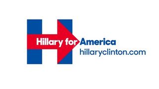 Hillary's logo generated a huge social media response