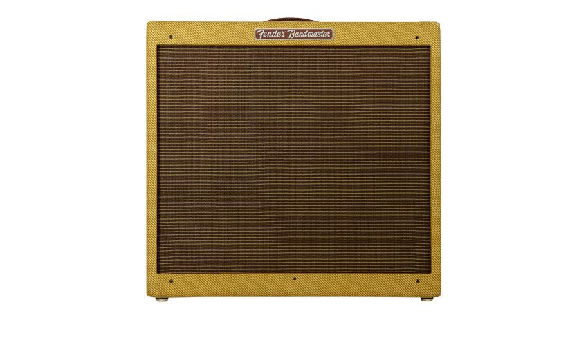 The new Bandmaster is based on a collection of genuine vintage amps assembled by the Fender team