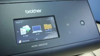 Brother ImageCenter ADS-3600W display 2