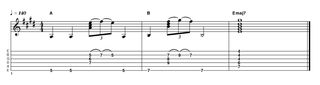 EXAMPLE 13: major 7, john frusciante-style