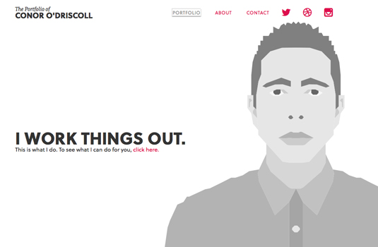 Conor's current portfolio site