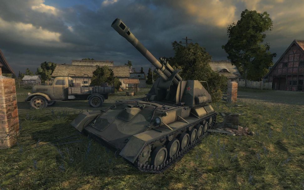 World of Tanks screenshots show a barrage of artillery from update 8.6