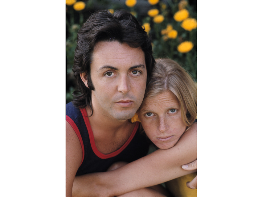 Paul and Linda McCartney