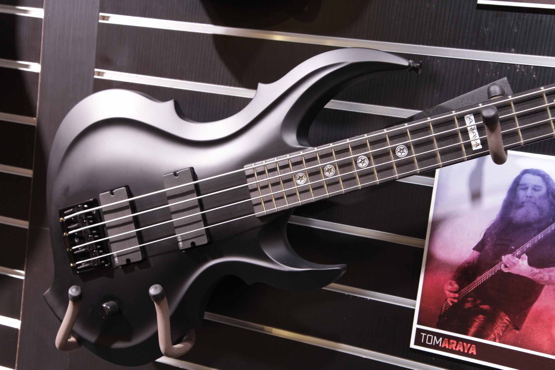 9. Tom Araya ESP Sugnature FRX Black Satin MSRP:£7198/STREET$4499