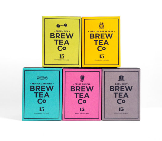 brew tea packaging
