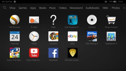 Interface and performance - Amazon Fire HD 7 review - Page 2 | TechRadar