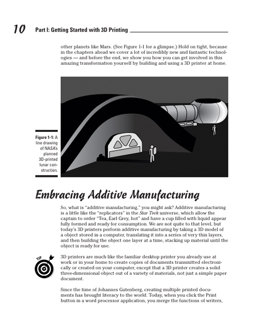 3D Printing For Dummies is a handy book that delves into the potential of this new technology