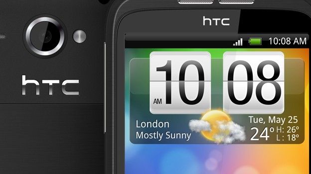 HTC Wildfire S top