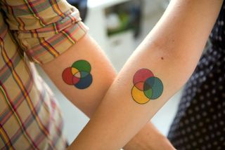 awesome tattoos: Jessica Hische and Russ Maschmeyer