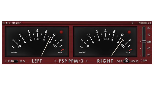 PPM meter.