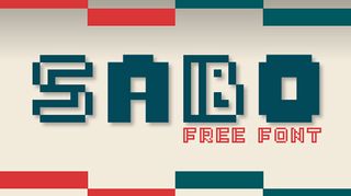 Free font: Sabo