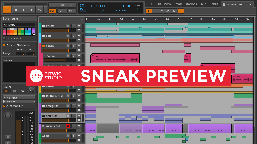 Bitwig is giving you a taste of what&#039;s to come...