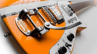 Sorry, Orange fanatics, this is a strictly one-off guitar