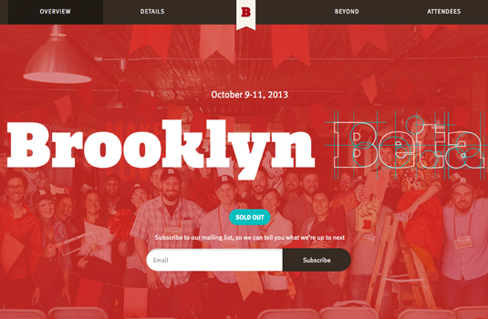 Brooklyn Beta, a friendly conference
