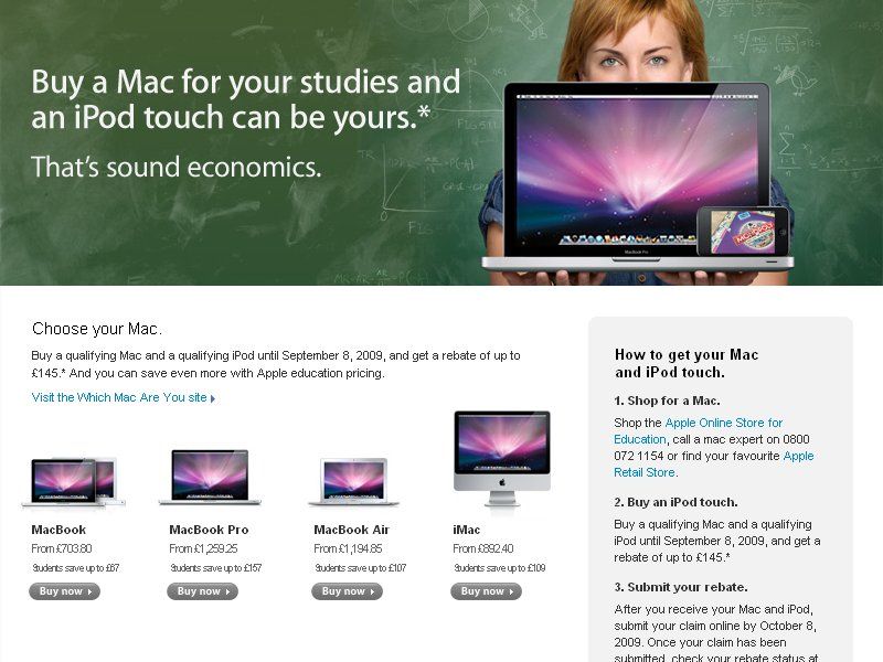 Apple unveils its 'back to school' offer TechRadar