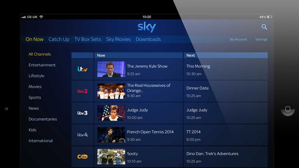 ITV channels arrive on Sky Go in time to stream the World Cup TechRadar