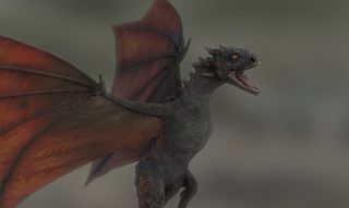 Andrea Giordano worked on the modelling and texturing of the CG dragons of the first season of Game of Thrones