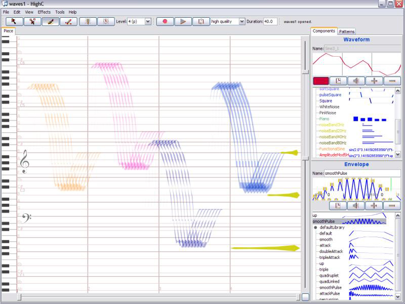 HighC is a music creation app with a difference.