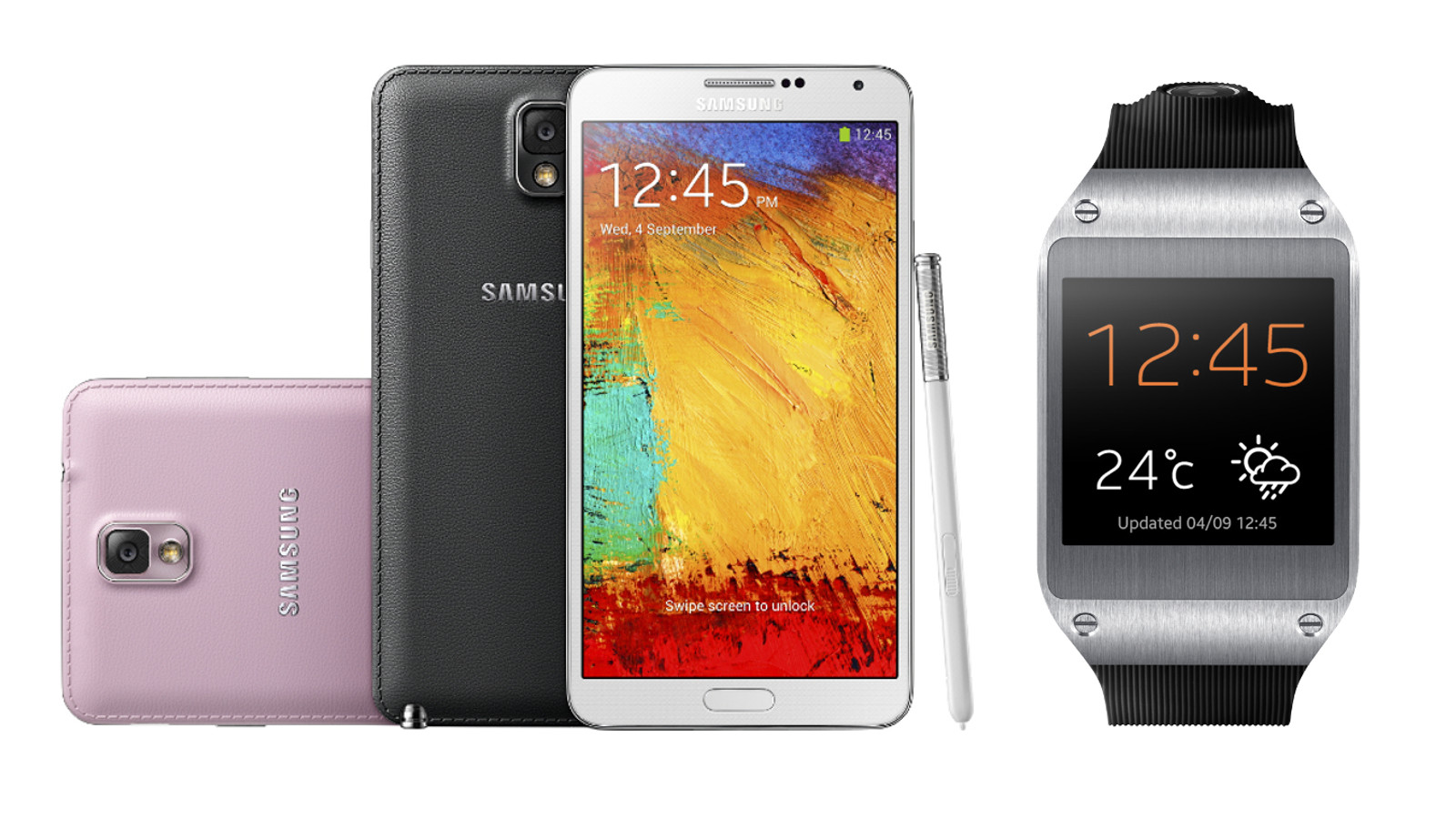 Galaxy Gear + Note 3