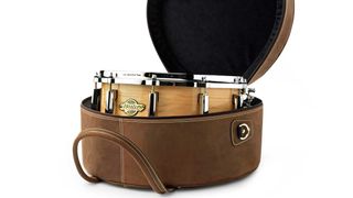 Snug: each snare comes with a leather carry case