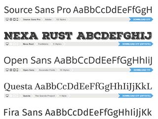 Font Squirrel will point you towards the best fonts