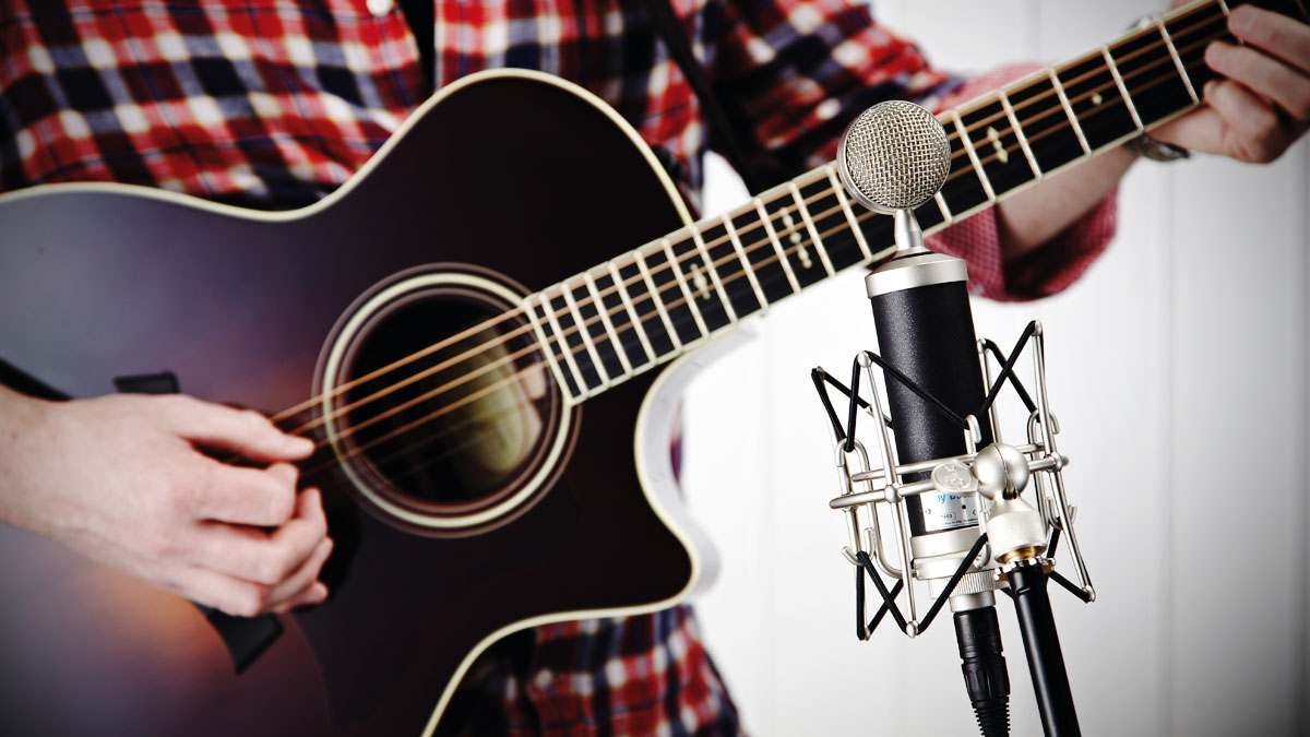 One microphone setup