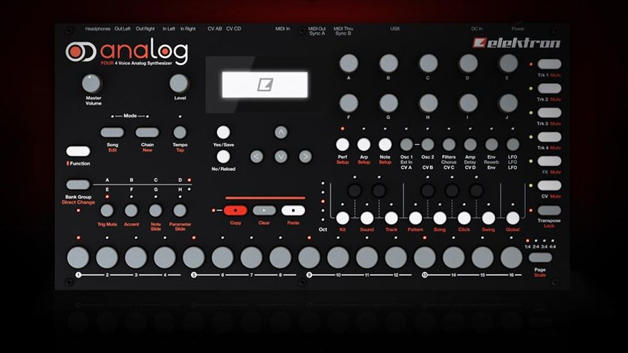 Elektron unveils full details of the Analog Four synth MusicRadar