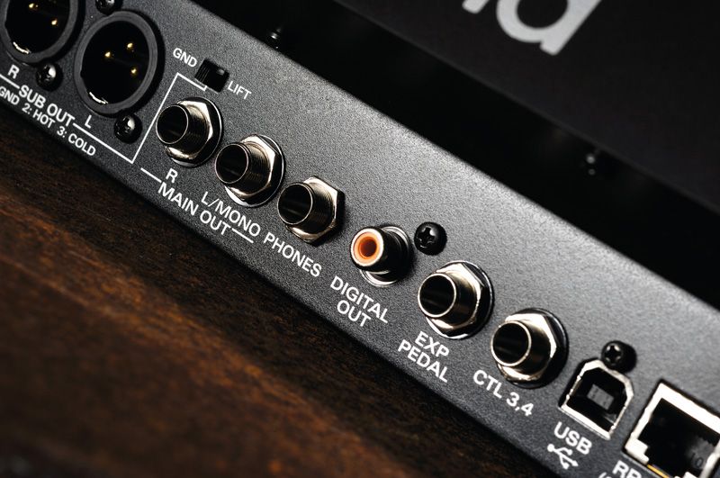 Connections are plentiful, and neatly stowed