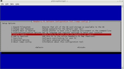 Raspberry Pi configuration tool