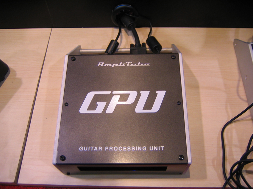 The Guitar Processing Unit can power AmpliTube on its own.