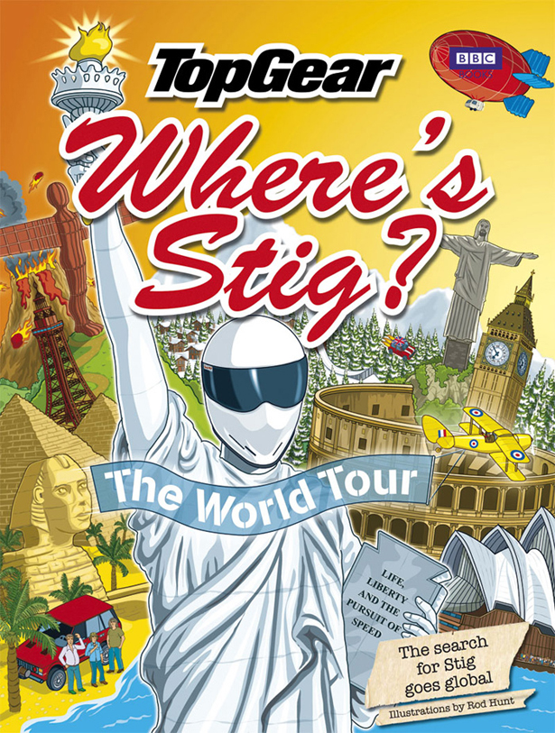 Rod Hunt's Stig series of Stig books with the BBC have become best sellers.