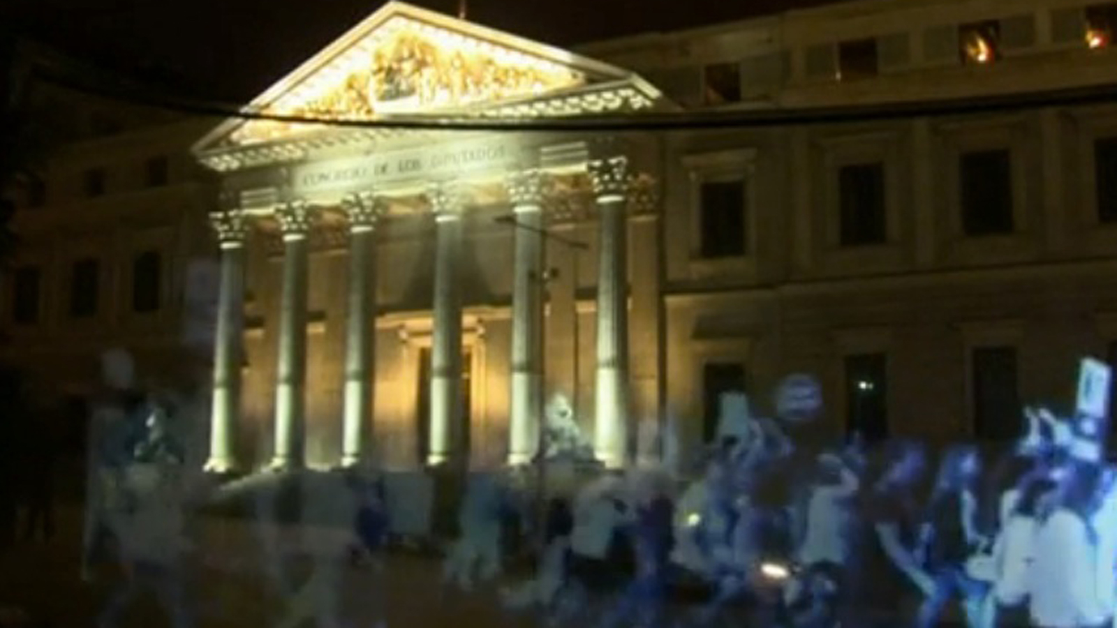 Holographic protesters take to the streets in Spain TechRadar