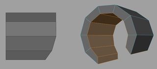 Reshape the hand based on the side reference