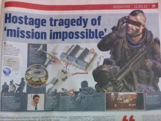 Sunday Times uses CoD image for real life story