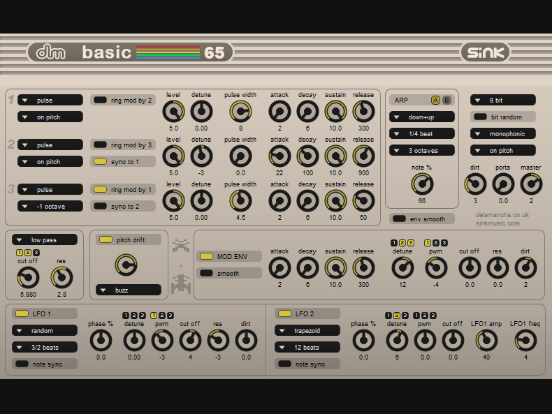 De La Mancha Basic 65