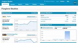 Xero dashboard