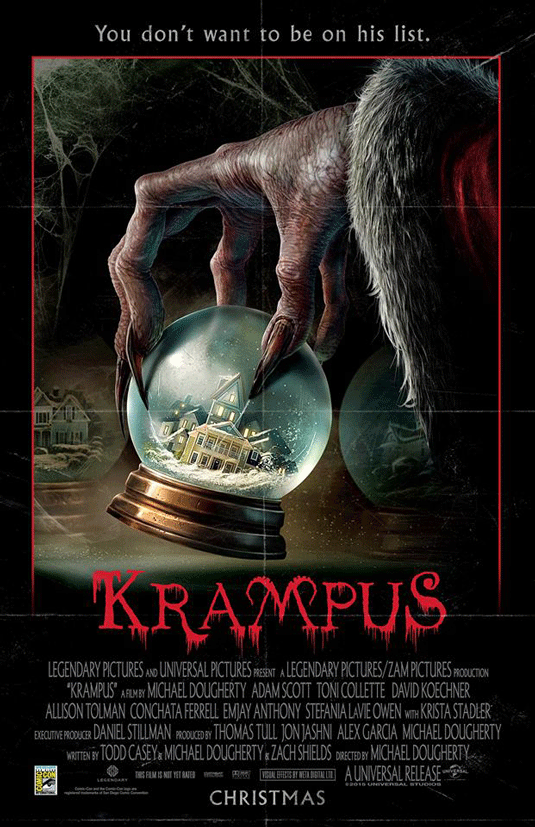 krampus theatrical release poster
